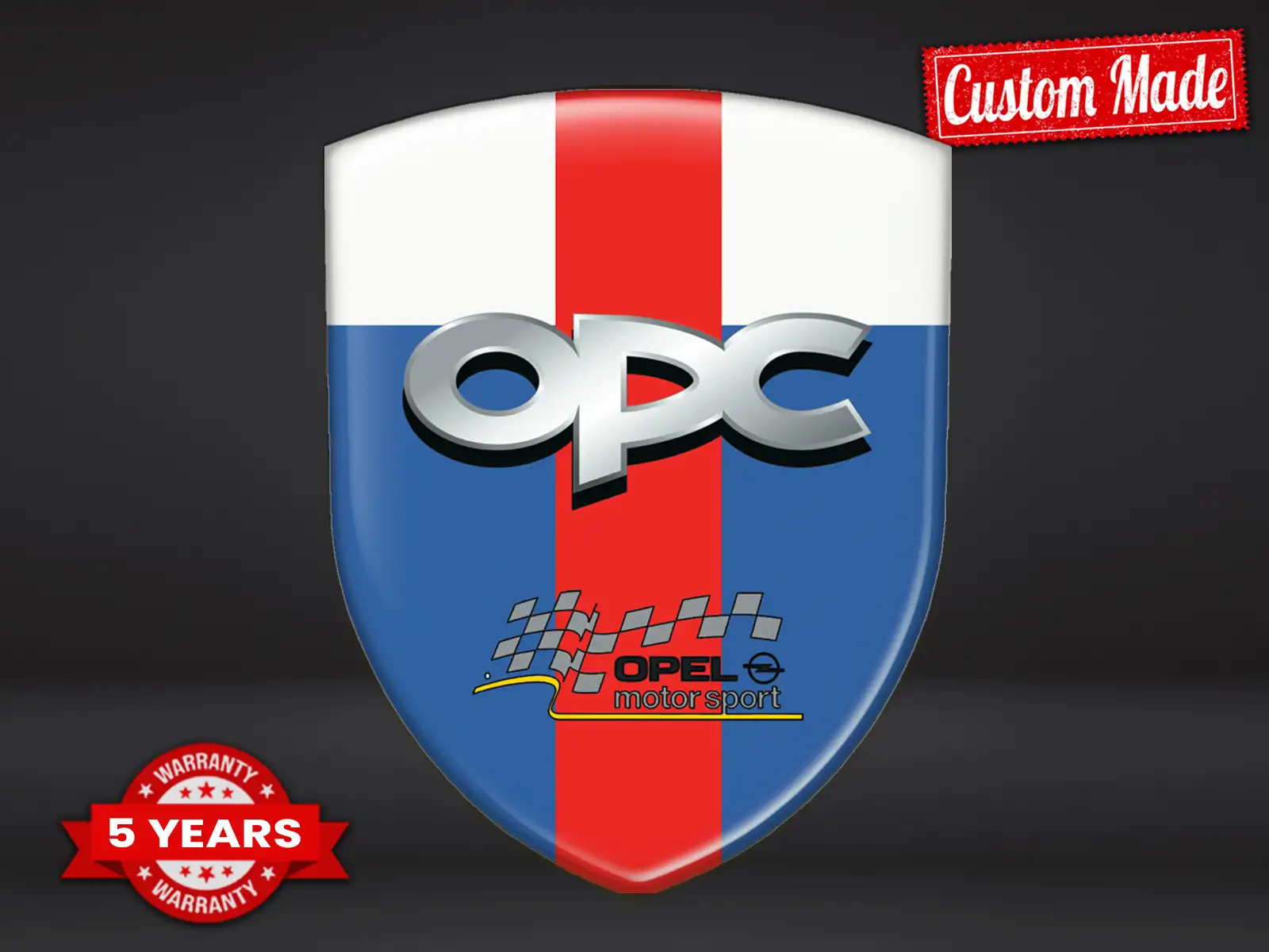 OPC Stoßsticker Auto Limitiert Racing Modern